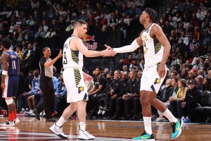  米切尔45分骑士横扫步行者  